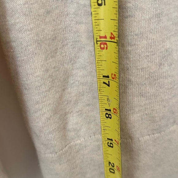 Everlane 100% Cotton Crewneck Sweater Cream - Picture 4 of 5